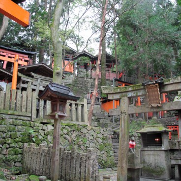 Fushimi Inari Taisha à Kyoto, Sanctuaires et portes torii 2