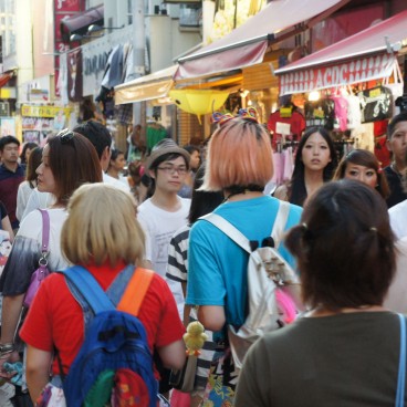Takeshita Dori, le long de l'avenue piétonne 9