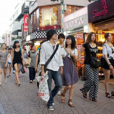 Takeshita Dori, le long de l'avenue piétonne 2