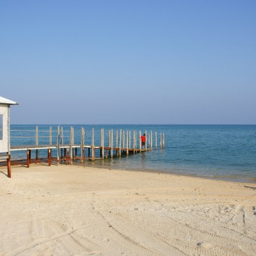 Plage de Mibaru à Okinawa