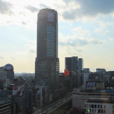 Hikarie (Shibuya), vue sur Tokyo et ses immeubles hauts (2012) 2