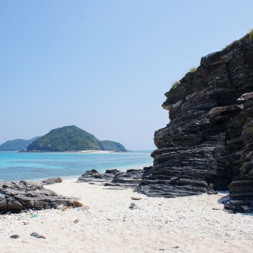 Zamami (Okinawa), Plage de sable blanc