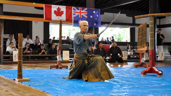 Butokuden à Kyoto, Démonstration de sabre 2