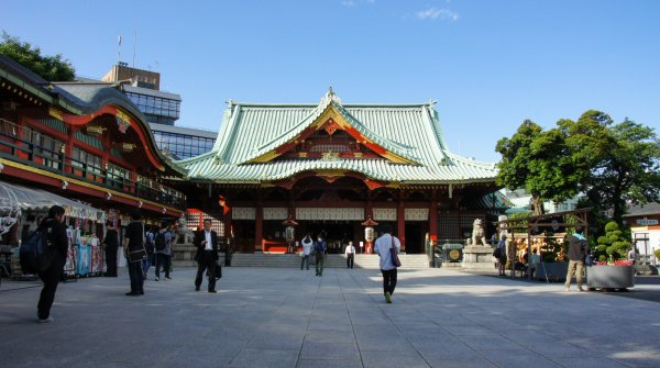Pavillon principal de Kanda Myojin à Tokyo 2