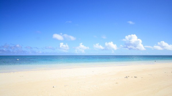Ile de Kume-jima à Okinawa, Plage de sable blanc