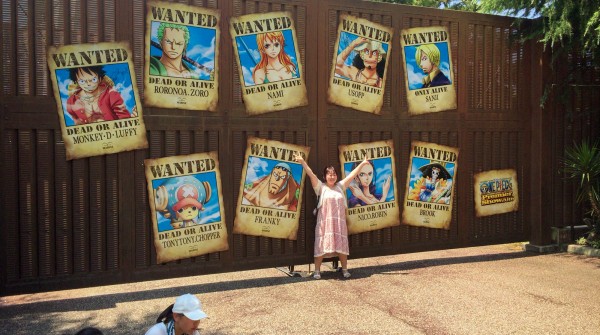 Universal Studios Japan (USJ, Osaka), affiches One Piece