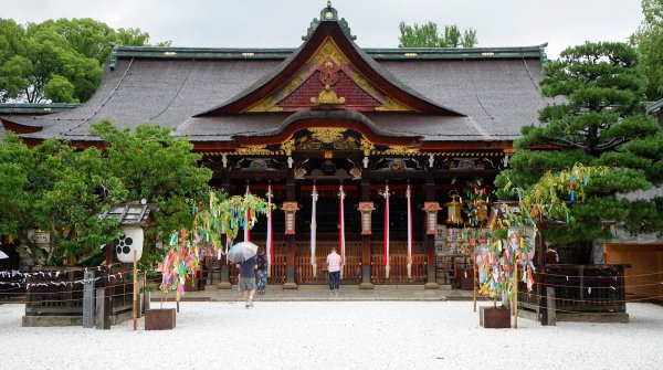 Batiment principal du Kitano Tenmangu