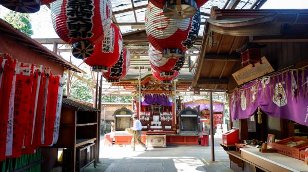 Sanctuaire Inari au Narita-san Shinsho-ji