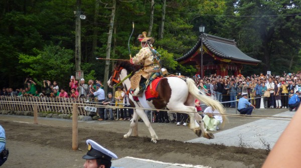 Reitai-sai (Kamakura), démonstration de yabusame