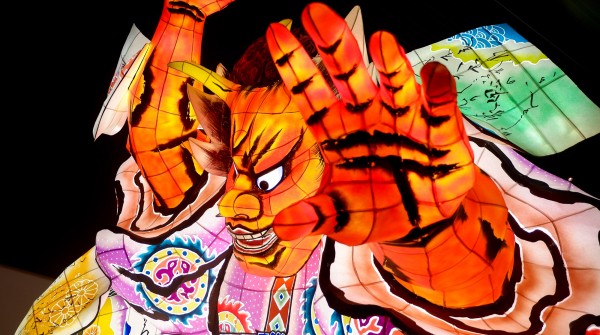 Char du Nebuta Matsuri exposé au Maison Nebuta Warasse (Aomori) 3