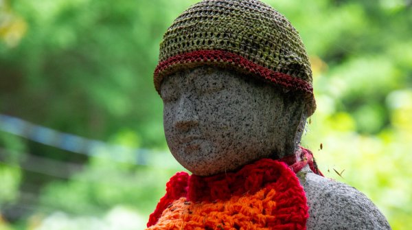Hozan-ji (Nara), statue de Jizo au temple