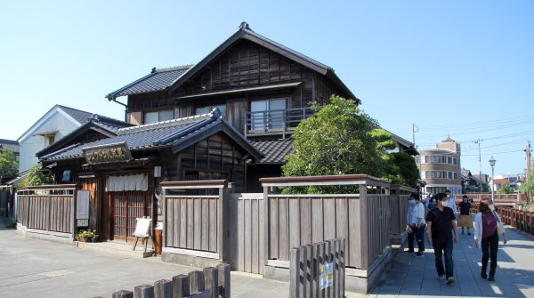 Sawara (Katori, Chiba), bâtisse traditionnelle du quartier préservé