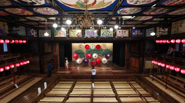 Yamaga, salle du théâtre Yachiyo-za
