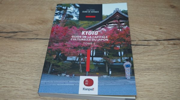 Couverture du tome 5 sur Kyoto de la collection "Guide de voyage au Japon"
