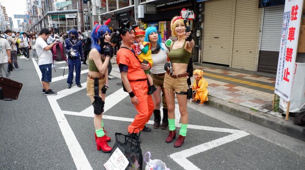 Nipponbashi Street Festa (Osaka), cosplay Dragon Ball