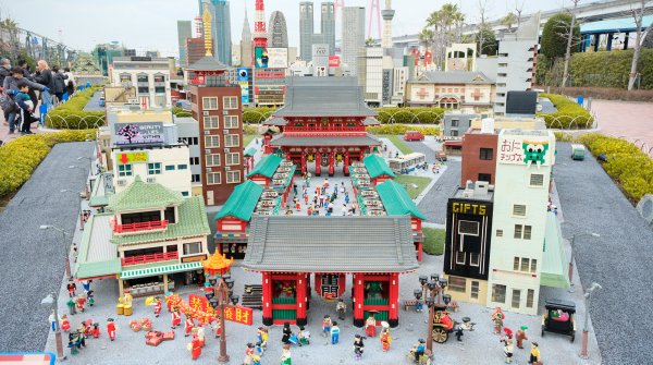 Legoland Japan (Nagoya), Reproduction de monuments de Tokyo en LEGO à Miniland