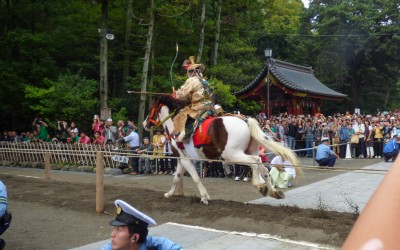 Reitai-sai (Kamakura), démonstration de yabusame