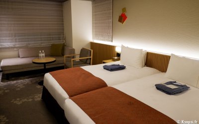 The Royal Park Hotel Kyoto Umekoji, chambre Corner Deluxe Twin