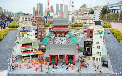 Legoland Japan (Nagoya), Reproduction de monuments de Tokyo en LEGO à Miniland