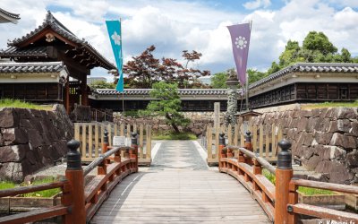 Nagaokakyo (Kyoto), Entrée du château de Shoryuji