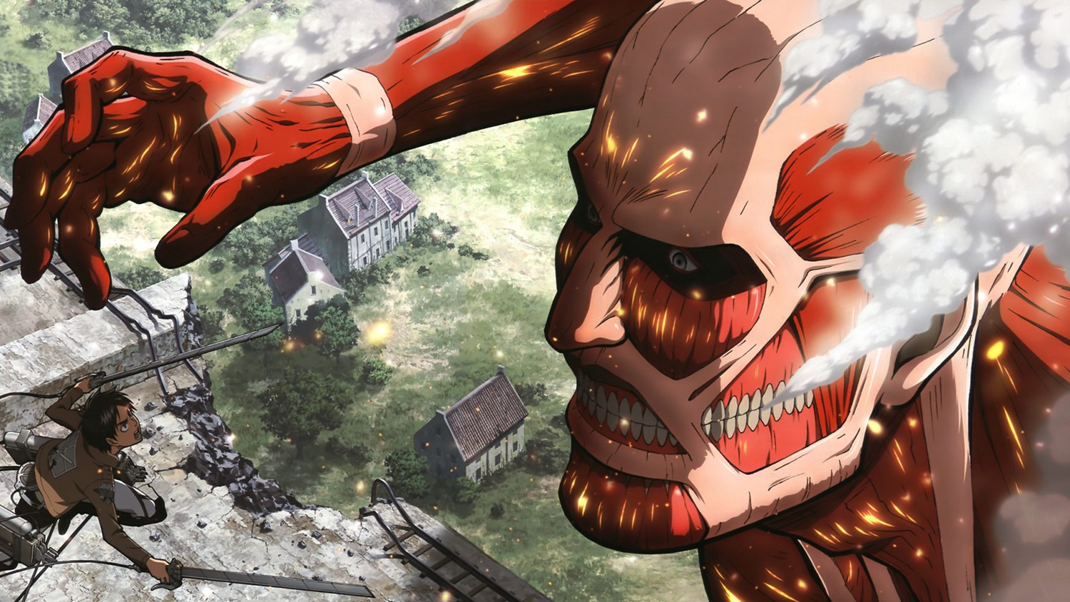 L Attaque Des Titans Shingeki No Kyojin Anime