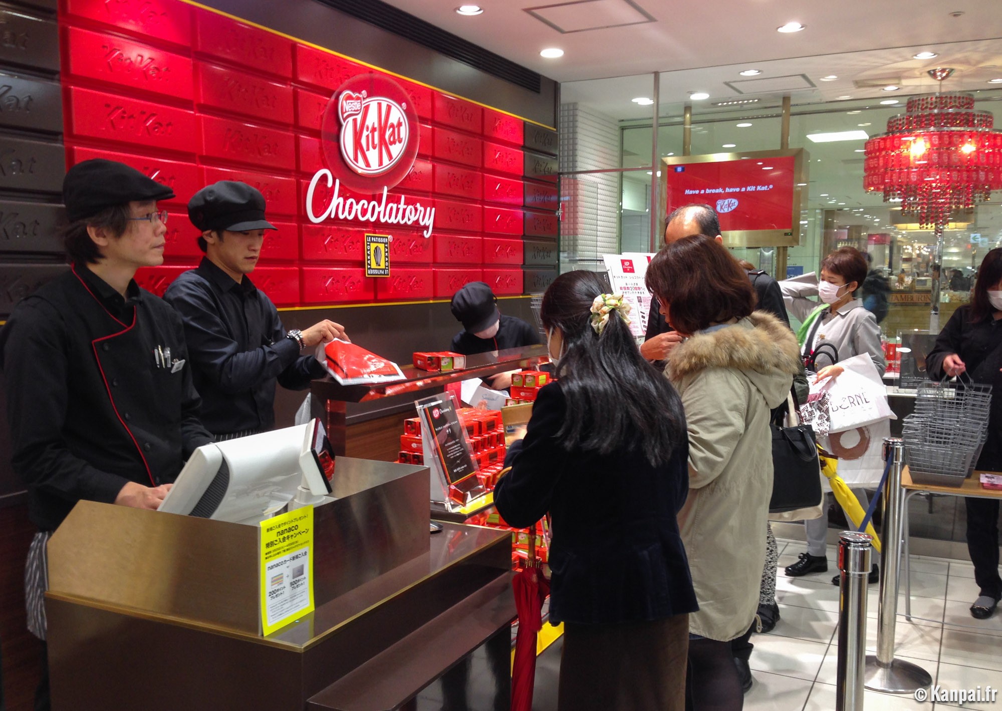 KitKat Chocolatory Les boutiques officielles au Japon