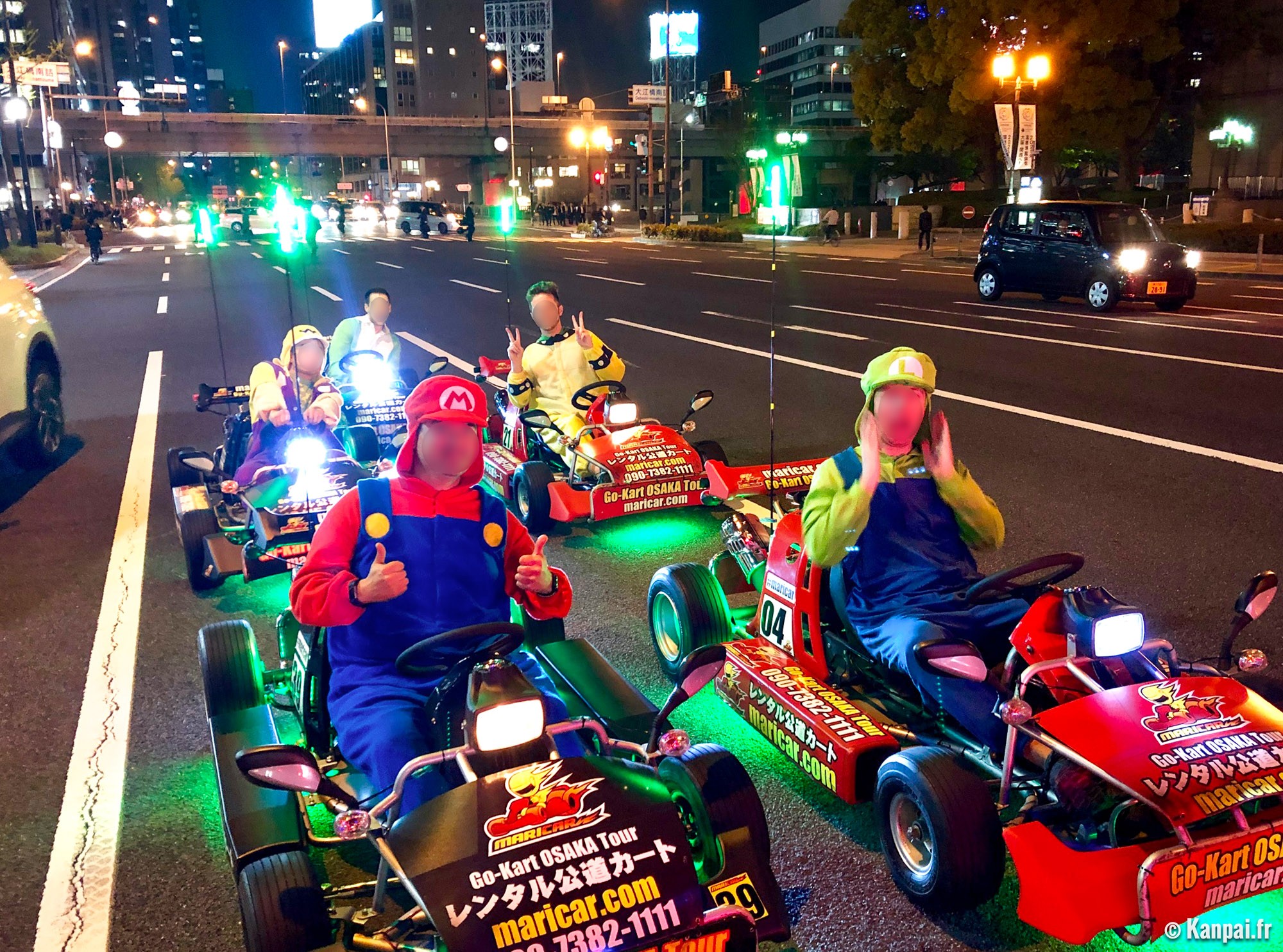 Karting MariCAR L'expérience de Kart dans les rues d’Osaka