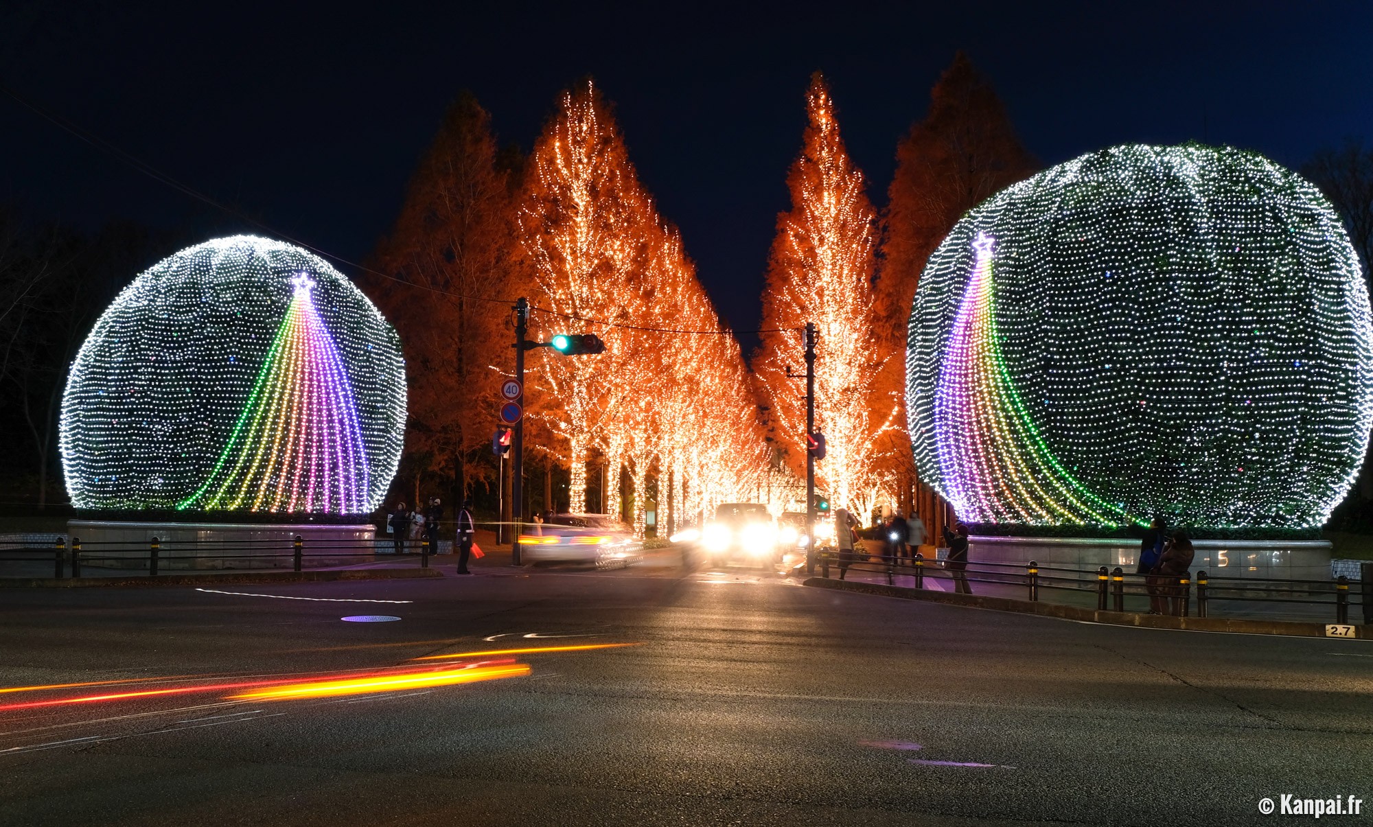 Kyoto à Noël - Décorations, illuminations nocturnes et shopping