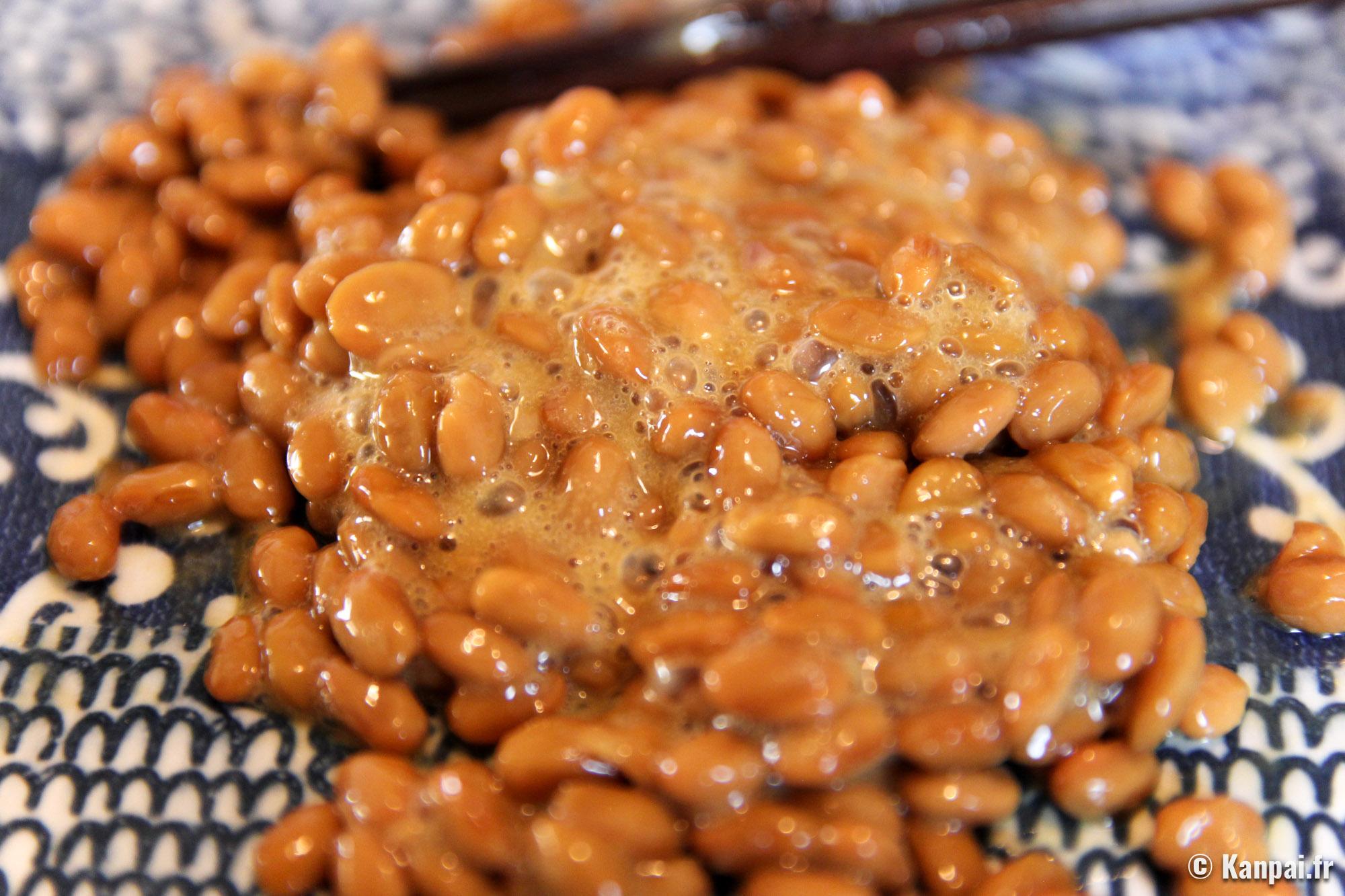 Natto Les fameuses graines de soja fermentées