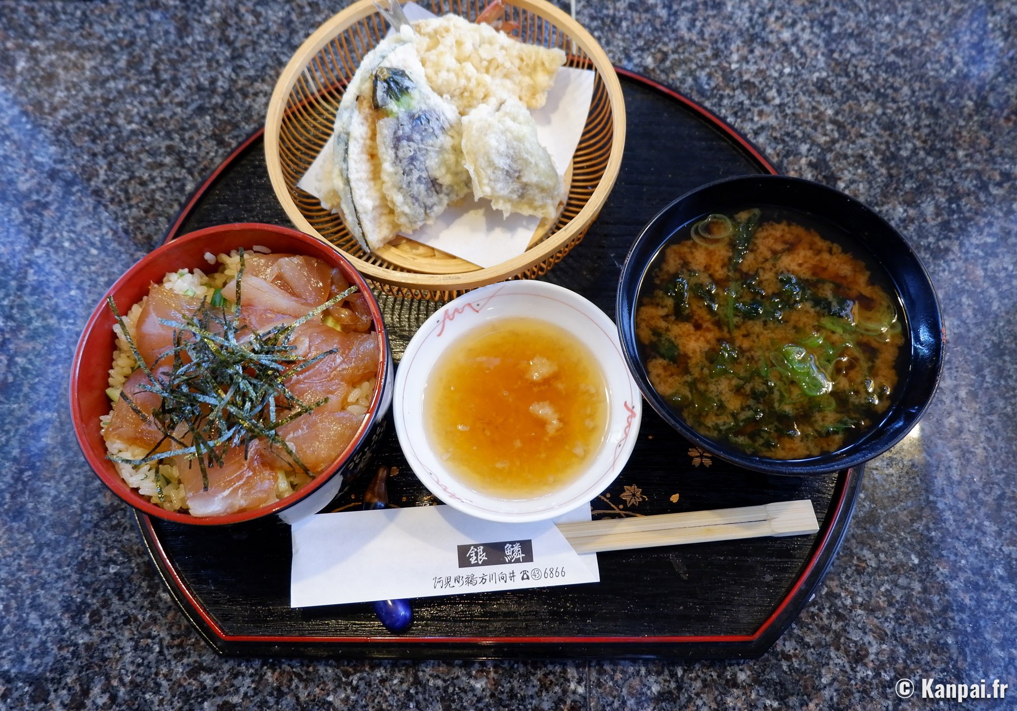Ginrin - Le bon restaurant de Tekone Sushi à Shima - Kanpai