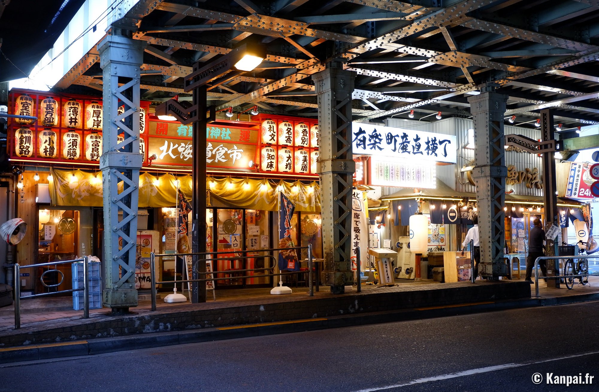 Yurakucho – Les izakaya sous les voies ferrées à Tokyo