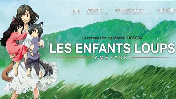 Ame et Yuki, les enfants loups