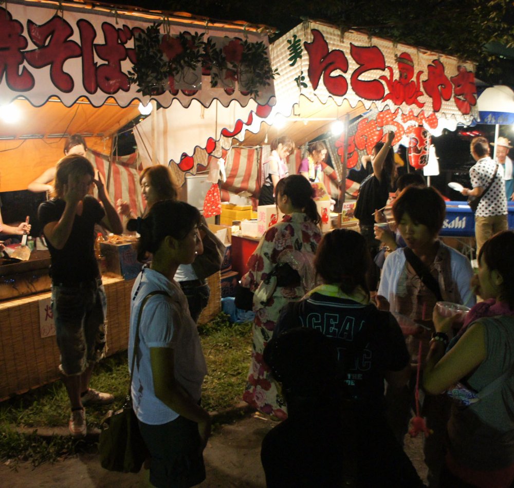Tenjin Matsuri à Osaka, Parade nocturne en bateau