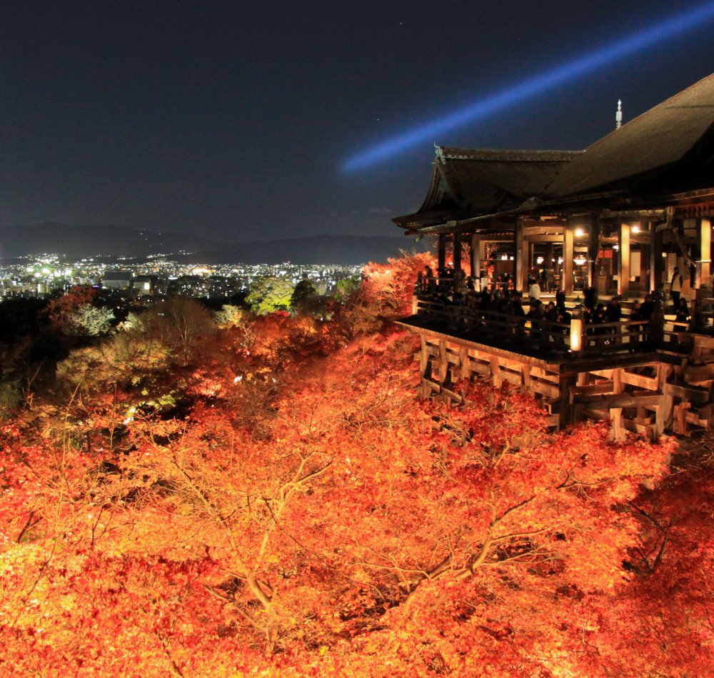 Kiyomizu-dera en février 2020, après rénovation