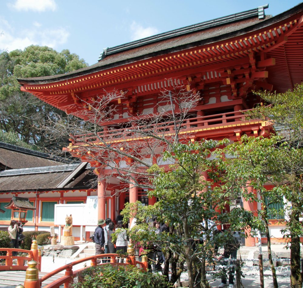 Kamigamo (Kyoto), porte Romon du sanctuaire