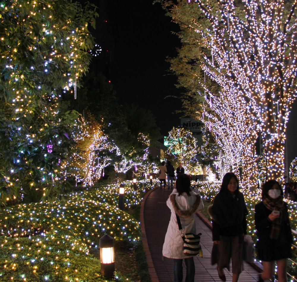 Shinjuku Southern Terrace vue de nuit