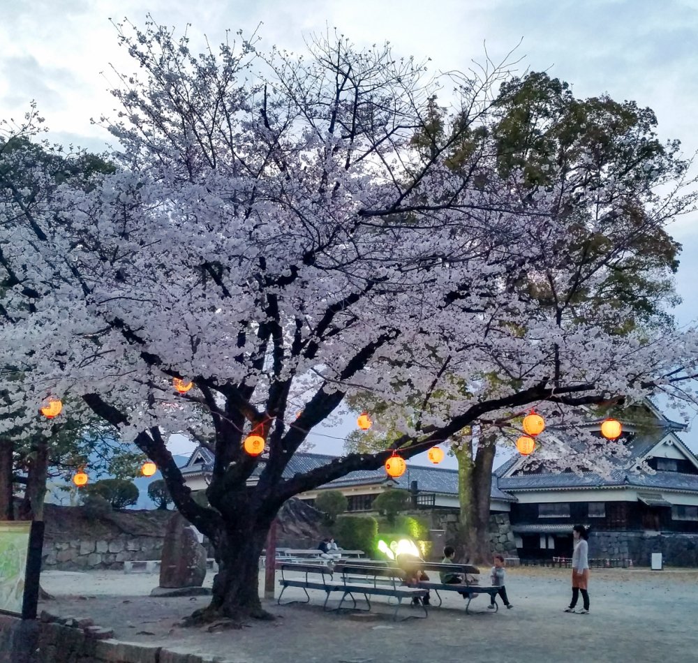 Château de Kumamoto, donjon Tenshukaku reconstruit depuis 2021