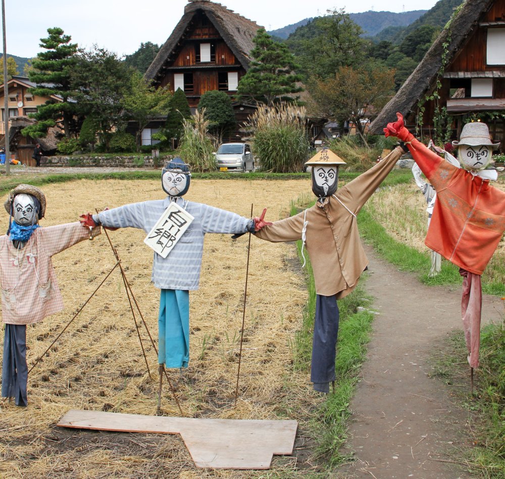 Shirakawa-go, Vue d'ensemble du village