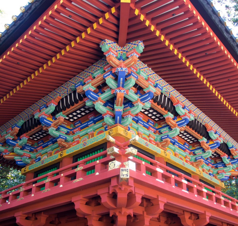 Kunozan Toshogu (Shizuoka), Enceinte Tamagaki autour du Shaden