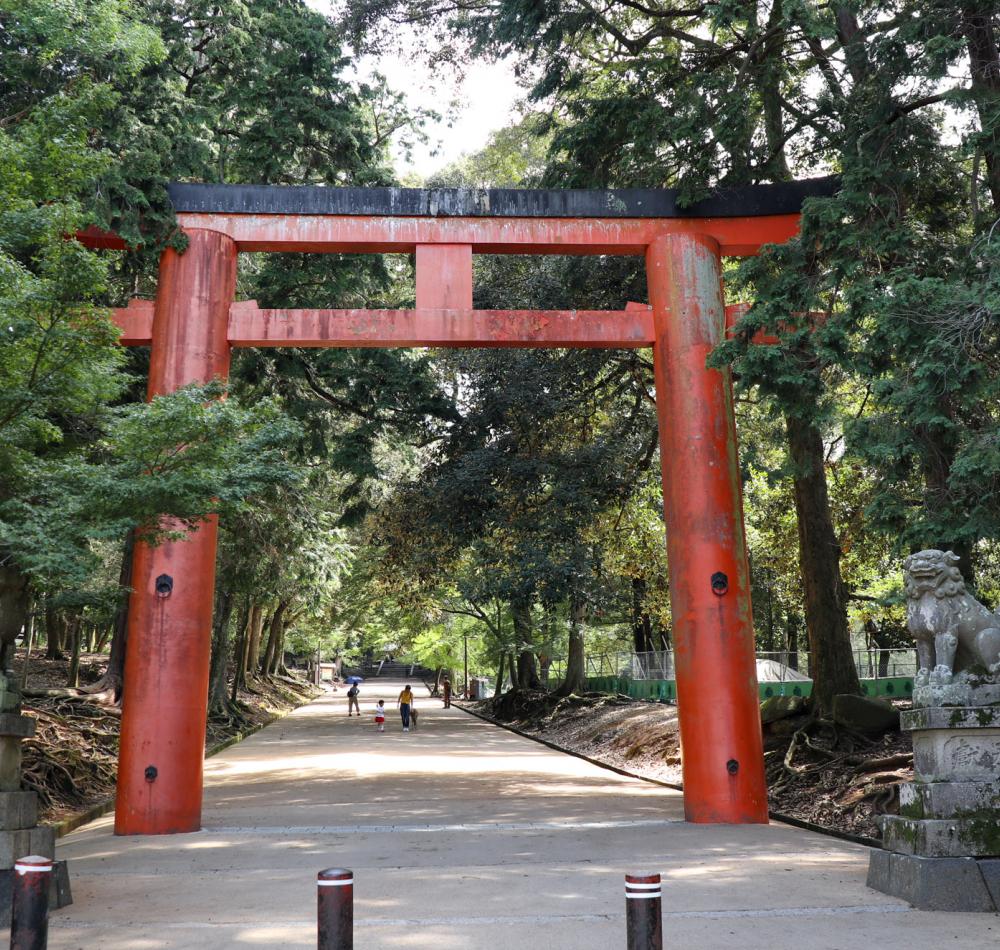 Tamukeyama Hachiman-gu, bâtiment principal du sanctuaire