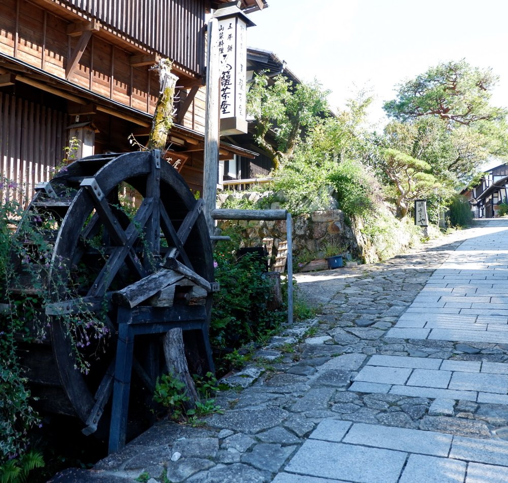 Tsumago sur la route de Nakasendo (vallée de Kiso)