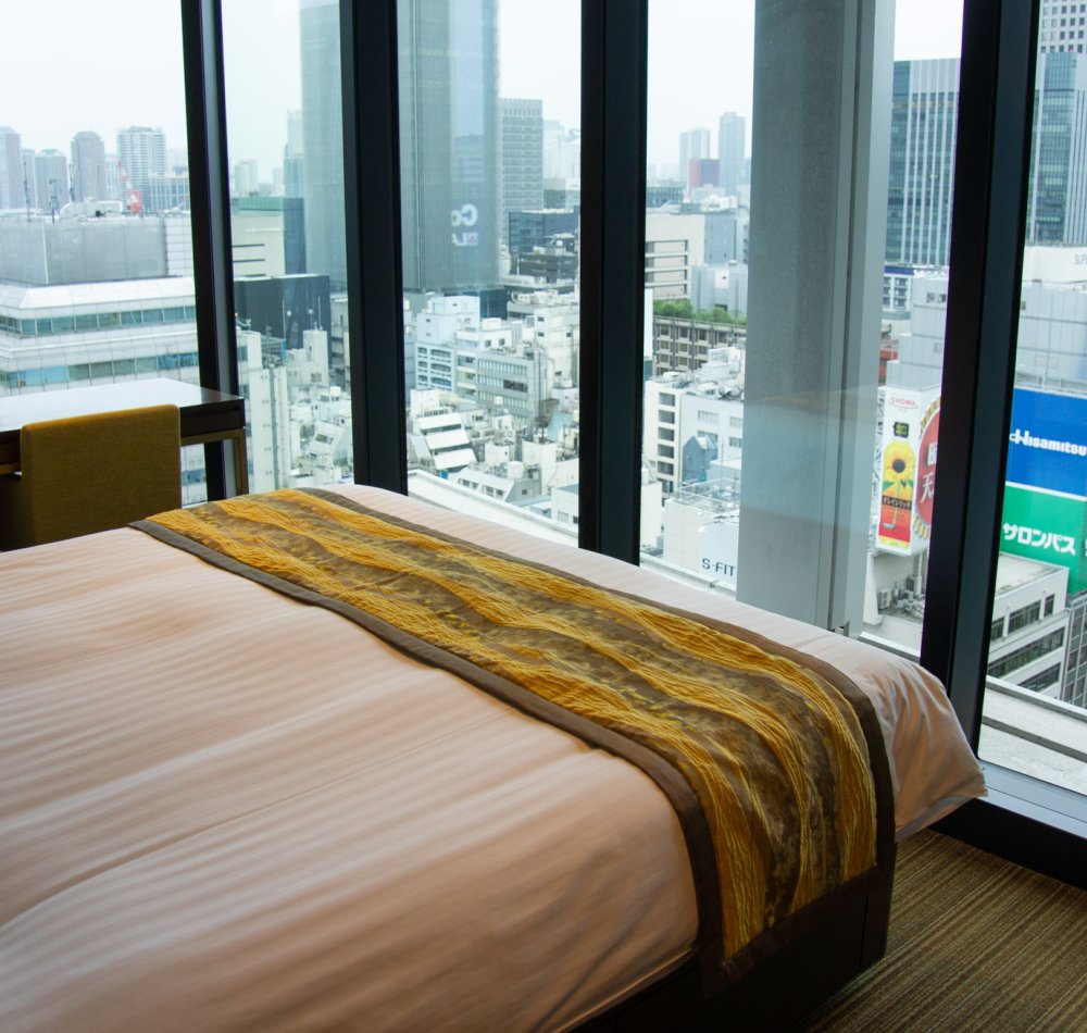 Salon de l'appartement Une chambre Deluxe Oakwood Premier Tokyo