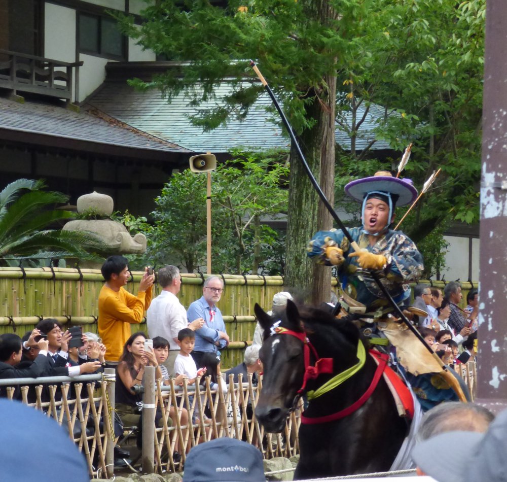 Reitai-sai (Kamakura), démonstration de yabusame