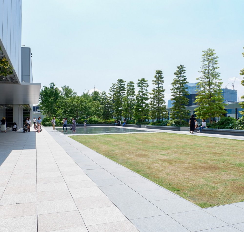 Ginza Six Garden, toit-terrasse arboré