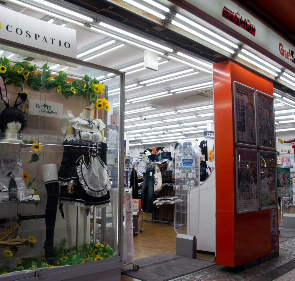 Otaroad (Osaka), rue des otaku