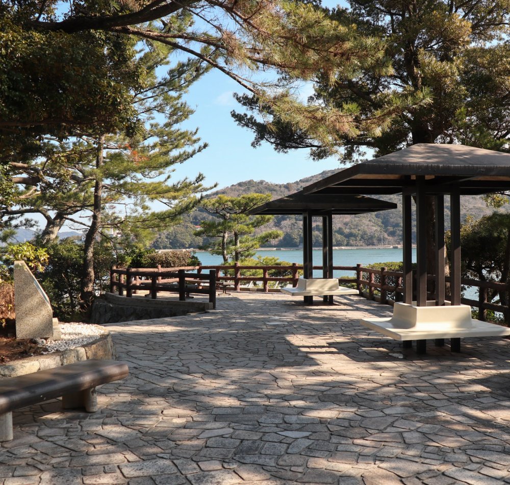 Ile des perles de Mikimoto, démonstration des plongeuses Ama