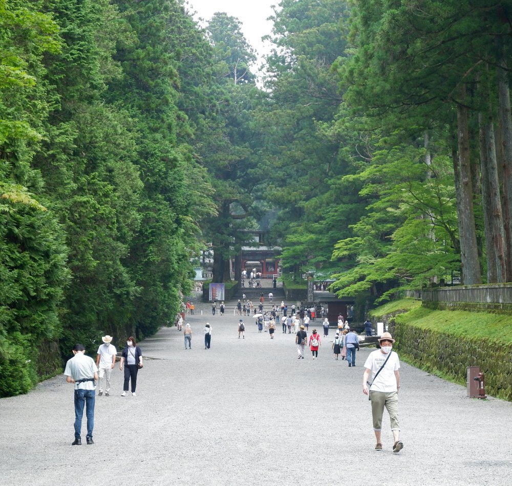 Nikko, pont Shinkyo au printemps