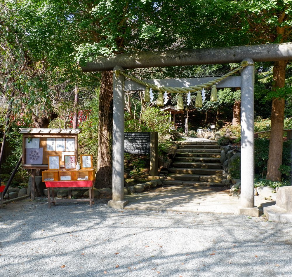 Randonnée Daibutsu (Kamakura), temple Jufuku-ji le long du sentier