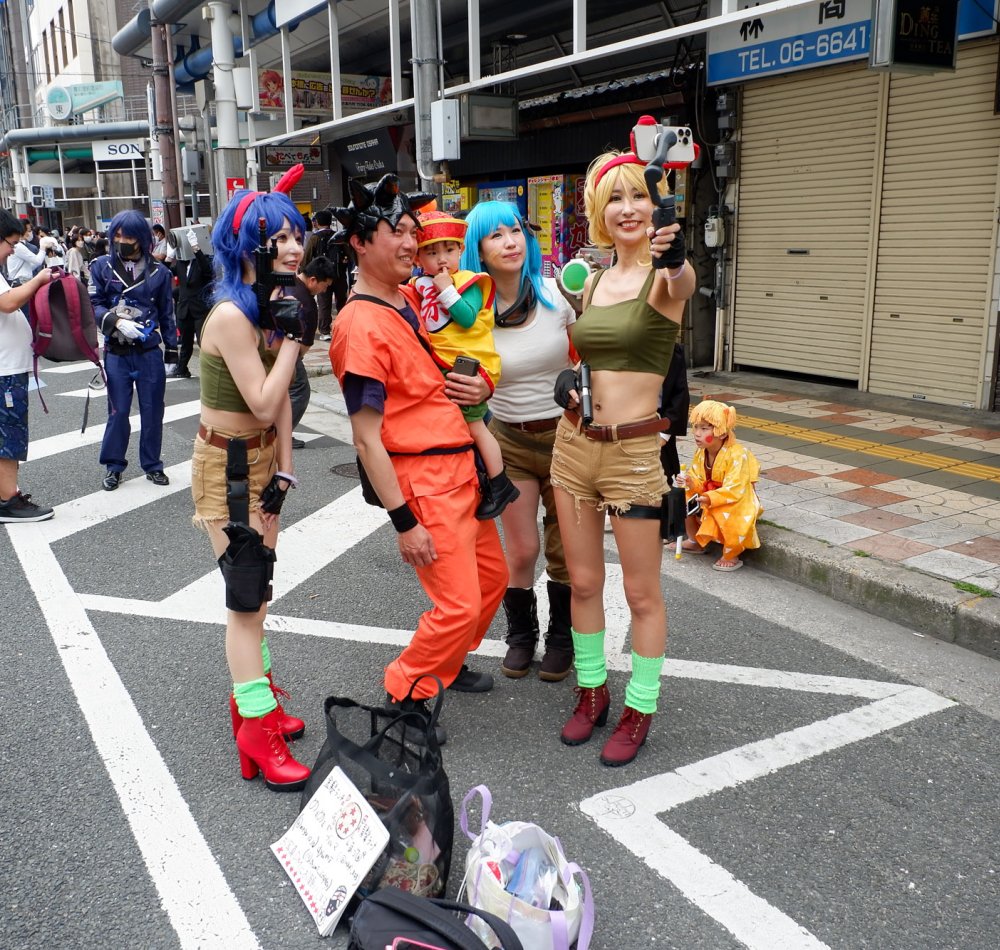 Nipponbashi Street Festa (Osaka), cosplay Dragon Ball