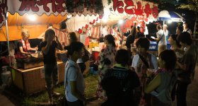 Tenjin Matsuri à Osaka, Parade nocturne en bateau